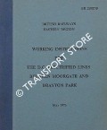 Working Instructions for D.C. Electrified Lines between Moorgate and Drayton Park, 1976 by British Railways Eastern Region